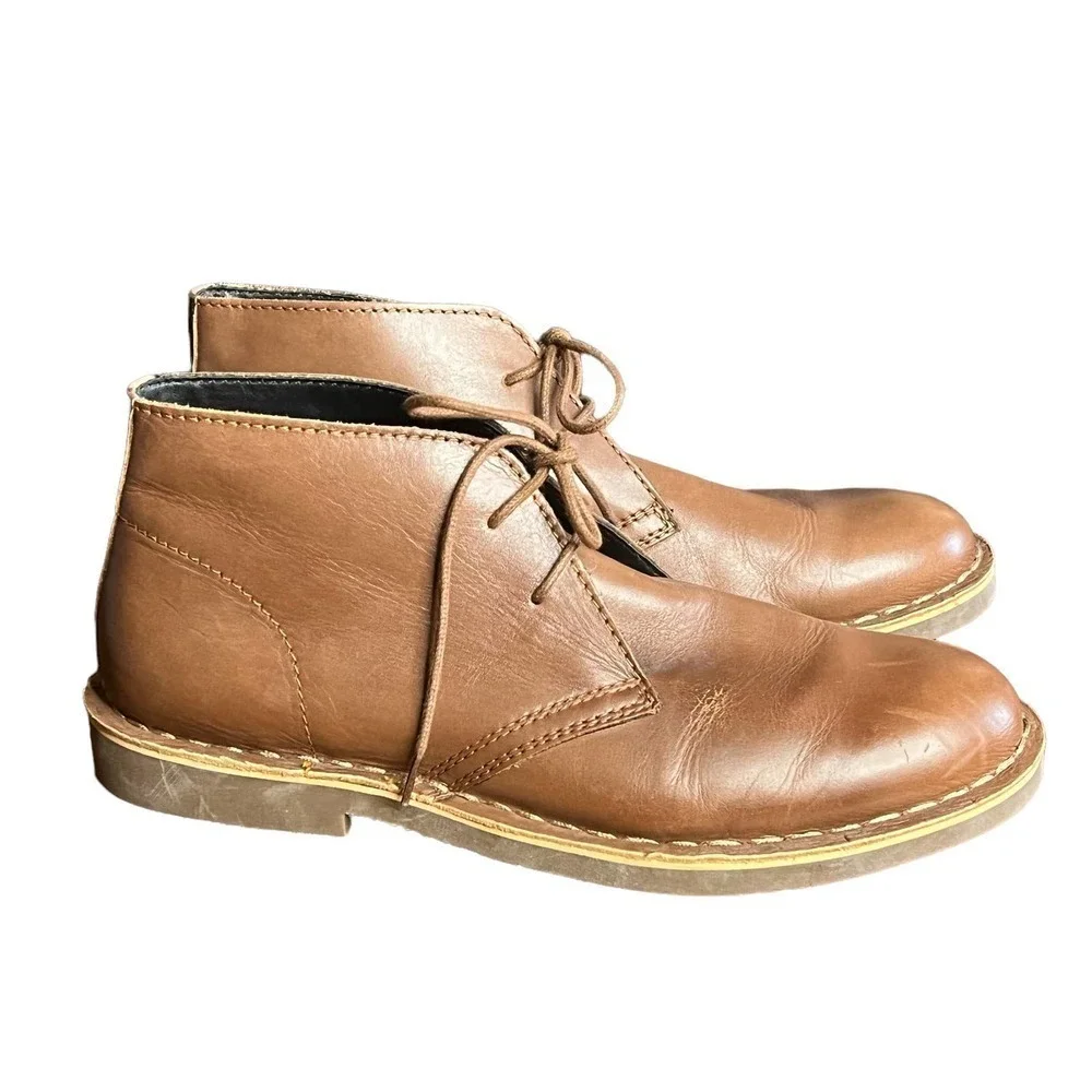 The Rail Men's Brown Tempe Chukka Dress Shoes